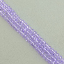 картинка Нитка Чешский хрусталь 45 см 4 мм (Без замка) от магазина Wolves