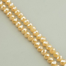 картинка Нитка Чешский хрусталь 44 см 6 мм (Без замка) от магазина Wolves