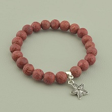 картинка Браслет 'SUNSTONES' Лава 17 см от магазина Wolves