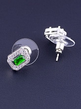 картинка Серьги 'Big Dipper' Фианит (родий) от магазина Wolves