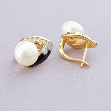 картинка Серьги 'XUPING' Майорка (позолота 18к) от магазина Wolves