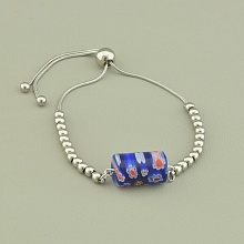 картинка Браслет 'SUNSTONES' Муранское стекло 17 см от магазина Wolves