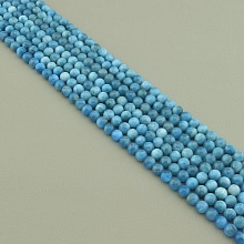 картинка Нитка Ларимар 40 см 6 мм (Без замка) от магазина Wolves