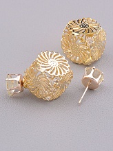 картинка Серьги 'Fashion' Сrystal Бижутерный сплав5 1 г от магазина Wolves