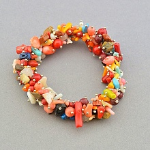 картинка Браслет Самоцветы 20 см от магазина Wolves