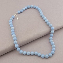 картинка Бусы 'SUNSTONES' Ангелит Серебро(925) 52 см от магазина Wolves