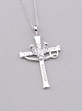 картинка Подвеска 'XUPING' 45 см (родий) от магазина Wolves