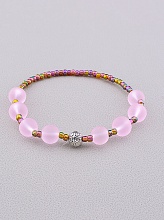 картинка Браслет 'SUNSTONES' Кварц Бисер 18 см от магазина Wolves