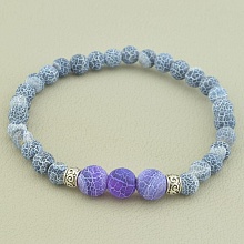 картинка Браслет 'SUNSTONES' Агат 17 см от магазина Wolves