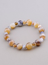 картинка Браслет 'SUNSTONES' Агат 19 см от магазина Wolves