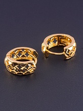 картинка Серьги 'XUPING' (позолота 18к) от магазина Wolves