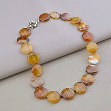 картинка Бусы Агат 45 см от магазина Wolves