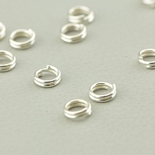 картинка Колечко Металл 3х3 мм от магазина Wolves