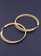 картинка Серьги 'FJ' 70х6мм от магазина Wolves