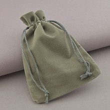 картинка Мешочек Замш 120x90мм от магазина Wolves