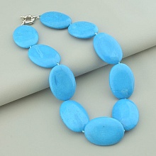 картинка Бусы Бирюза 49 см от магазина Wolves